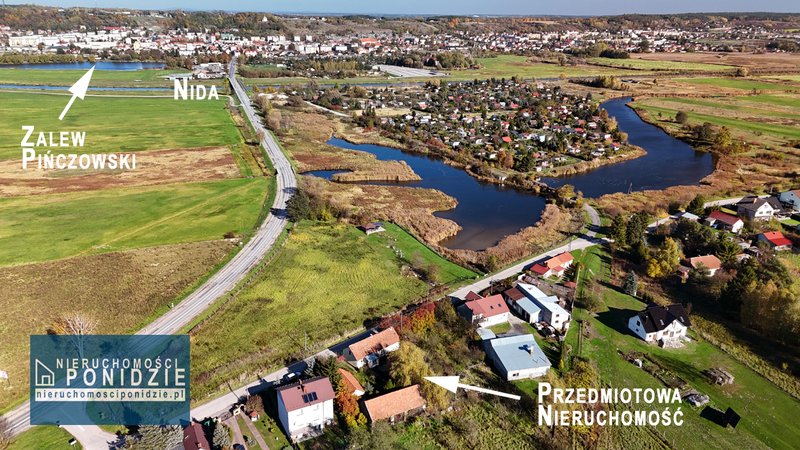Dom 80 m2 na działce 2677 m2 Skrzypiów/Pińczów