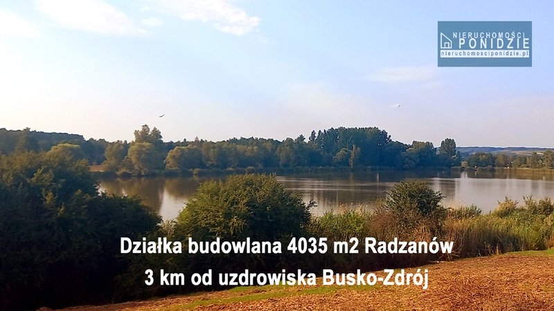 Działka budowlana Radzanów / Busko-Zdrój