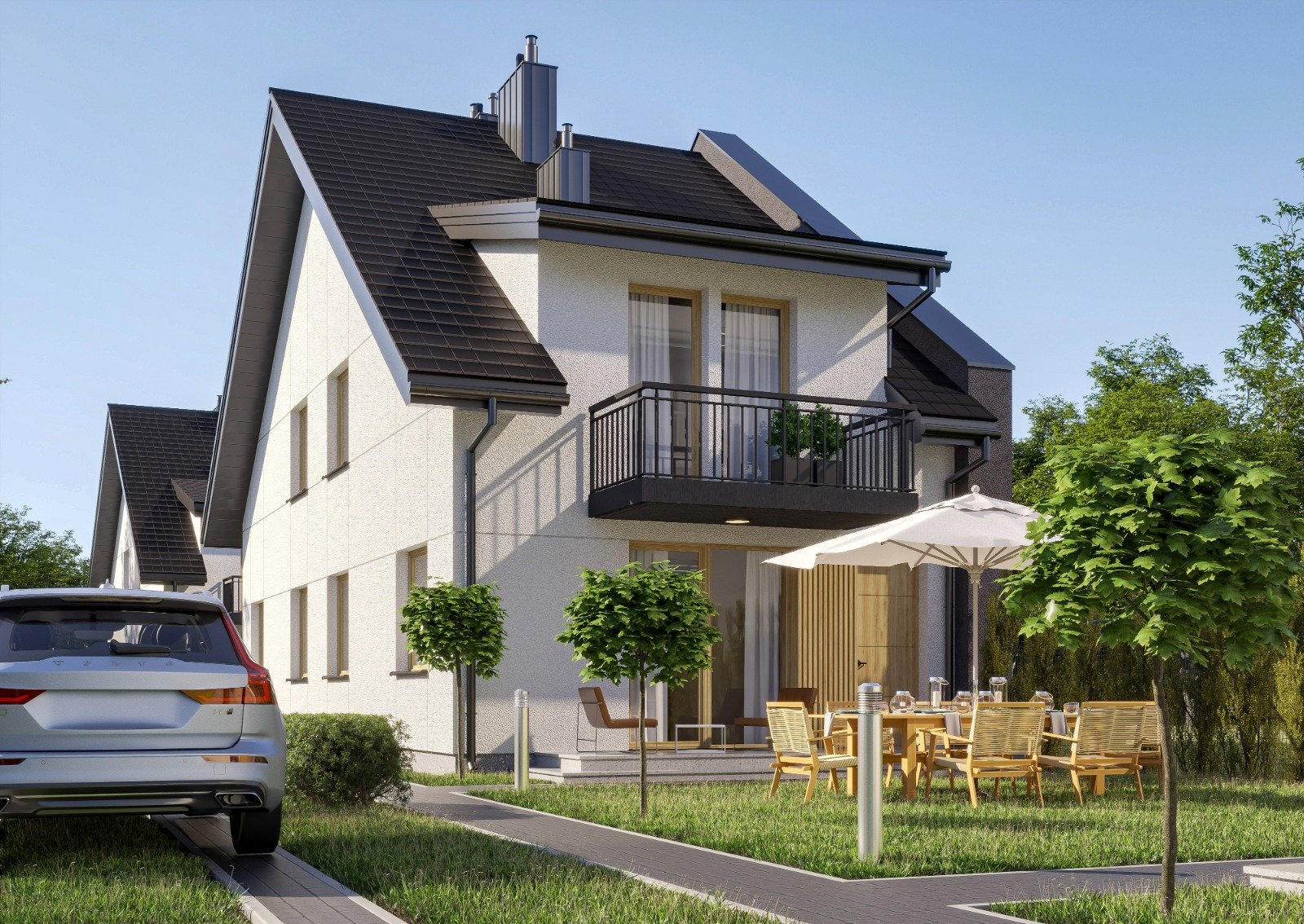 Nowy budynek mieszkalny 90 m2 Busko-Zdrój